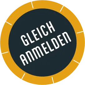 Button mit der Aufforderung zum Anmelden bei der Werbemesse des Werbekompass im Waldviertel